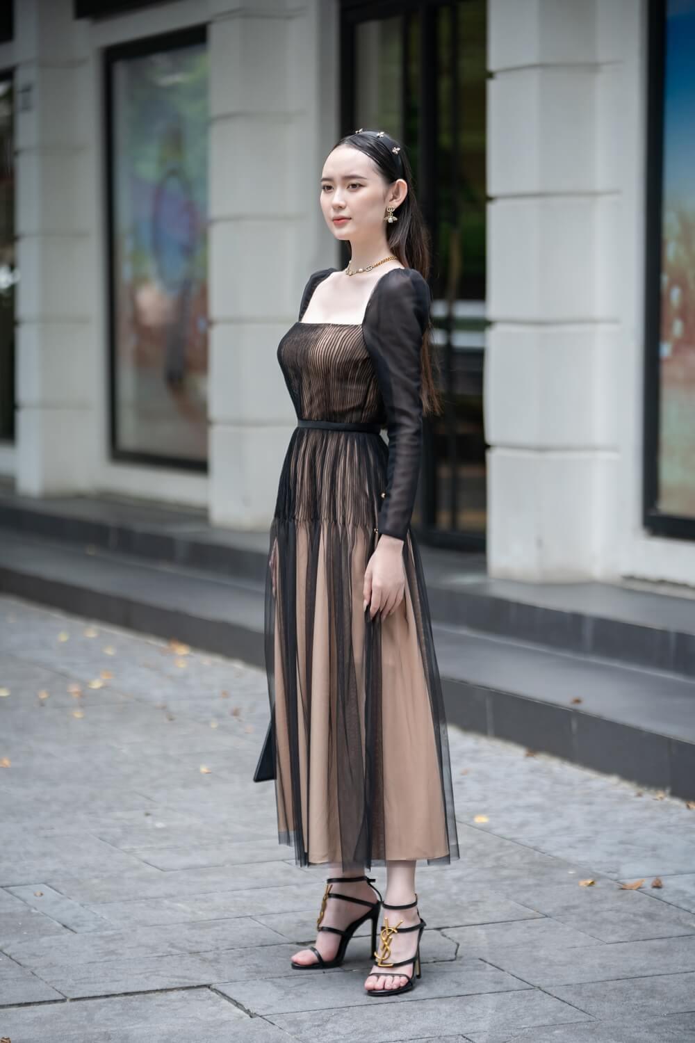 Tyler Square Neck Dress MEAN BLVD