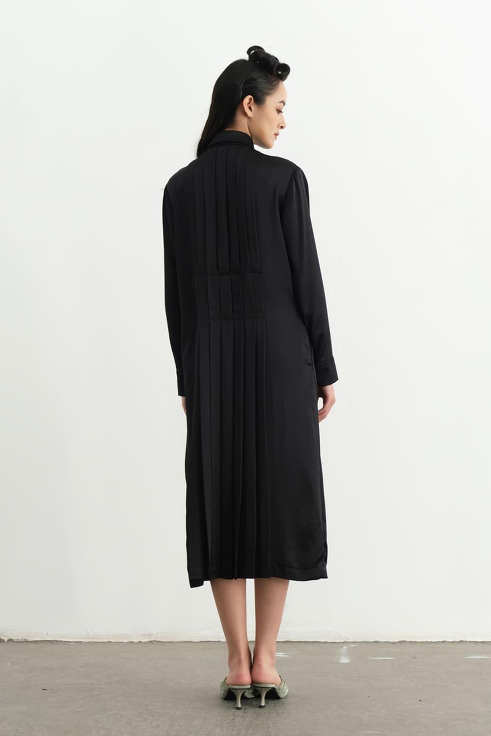 Vadim Pleated Dress MEAN BLVD