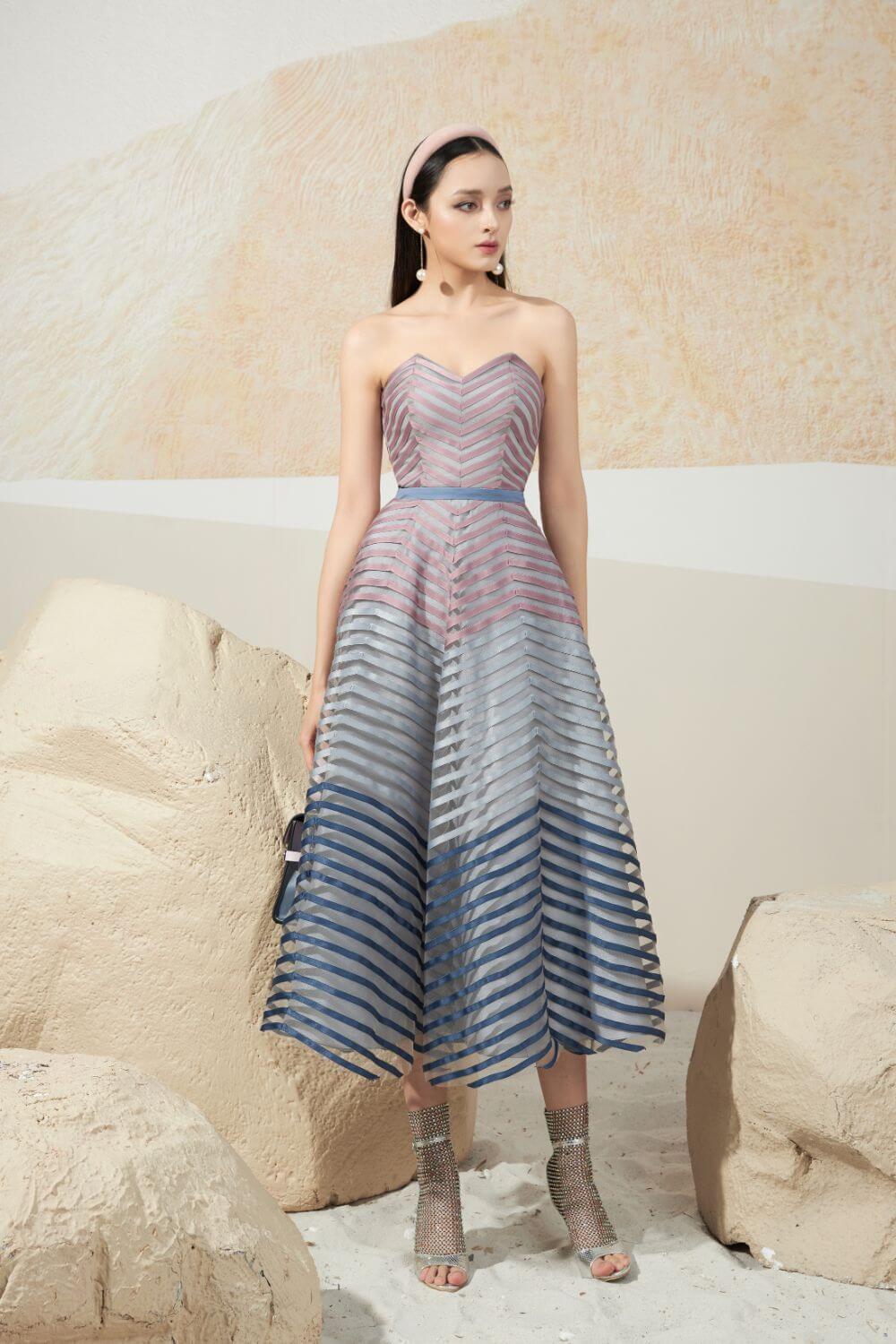 Wheeler Strapless Dress MEAN BLVD