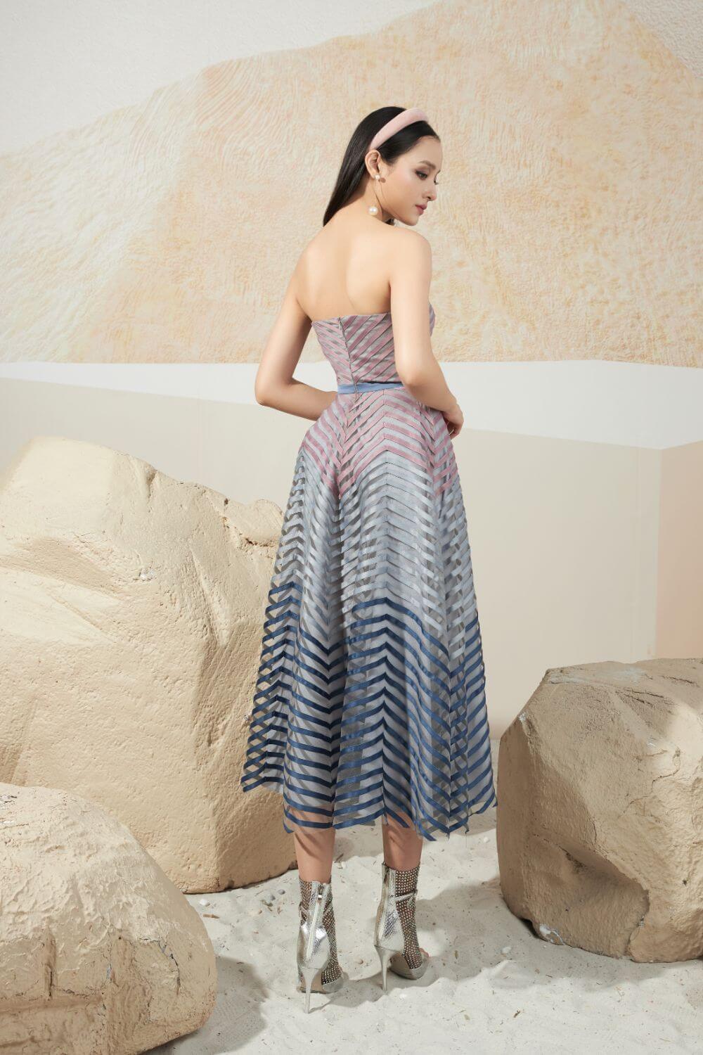 Wheeler Strapless Dress MEAN BLVD