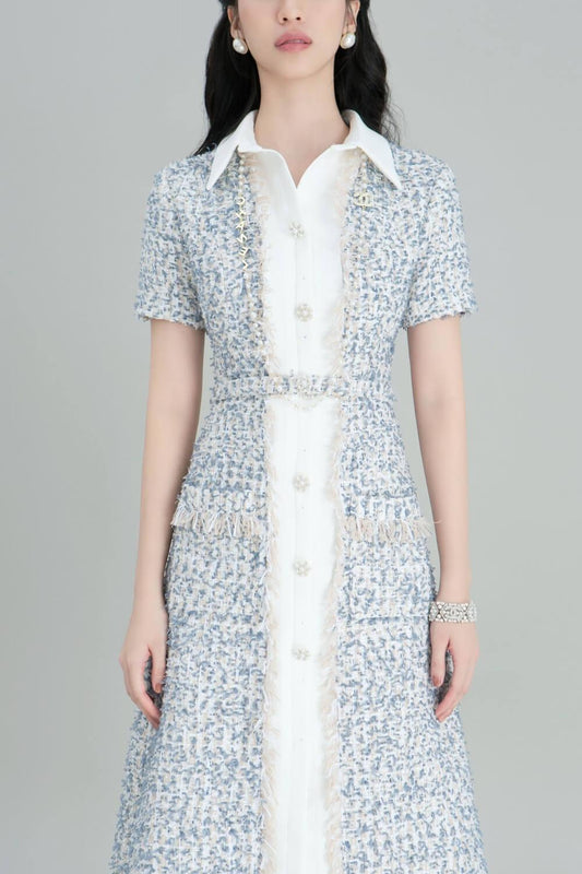 Yuki Short Sleeves Dress MEAN BLVD